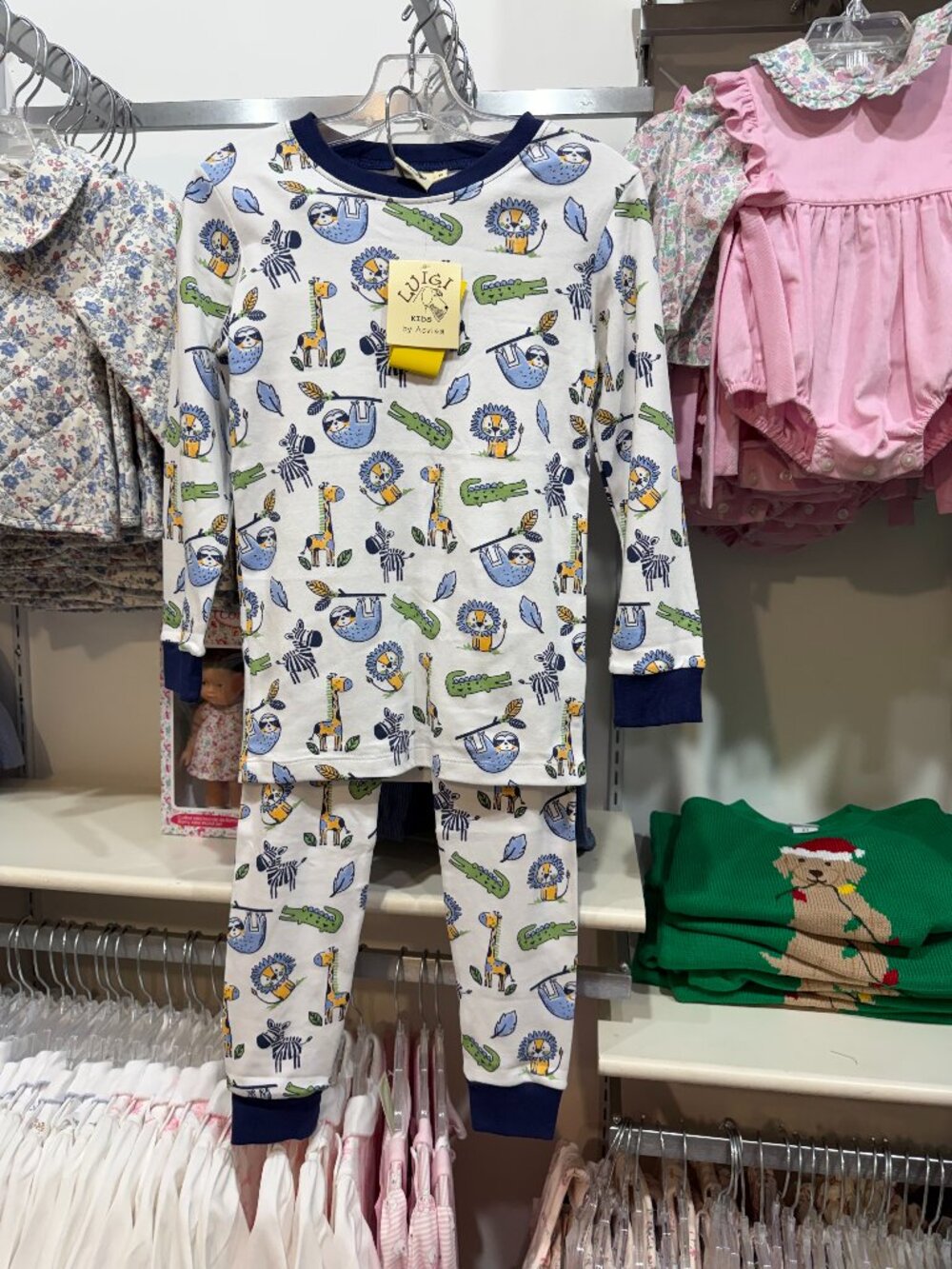 NWT Luigi Kids 2 PC Pajama